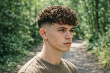 La coupe casquette et son joli dégradé
